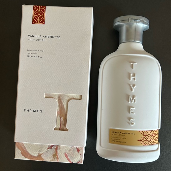 Thymes Other - Thymes Vanilla Ambrette full size body lotion